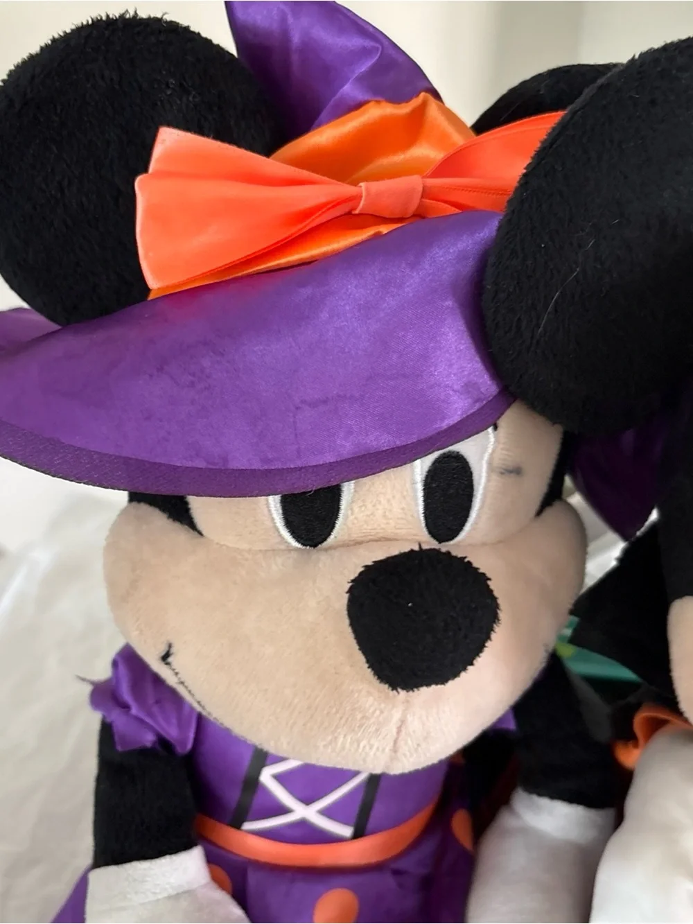 Mickey & Minnie Mouse Halloween Plush | Vampire Mickey & Witch Minnie | 18 inch
